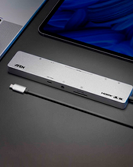  Многопортовая док-станция ATEN UH3240 11-в-1 с USB-C и функцией Power Pass-Through
