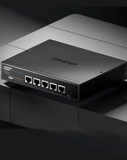 Компактный 10-гигабитный коммутатор QNAP QSW-3205-5T в MIDICT