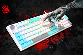 Точность и стиль: игровая клавиатура Bloody S520N теперь в белом цвете